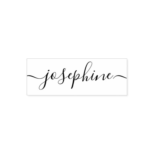 名前パーソナライズされたスクリプトエレガントのカスタム セルフインキングスタンプ (デザイン)
