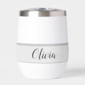 名前パーソナライズされたスクリプト絶縁かわいいギフト (正面)