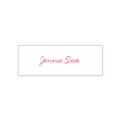 名前パーソナライズされたスタンプの自己手書き署名 セルフインキングスタンプ (デザイン)