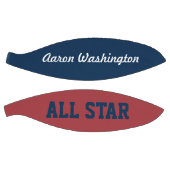 名前パーソナライズされたスポーツバスケットボールの贈り物 バスケットボール (パネル)