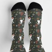 名前パーソナライズされたソックス ソックス (上部)