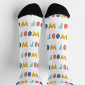 名前パーソナライズされたソックス ソックス (上部)