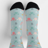 名前パーソナライズされたソックス ソックス (上部)