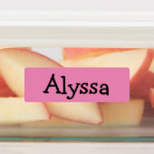 名前パーソナライズされたタグのラベル ラベル (貼付)