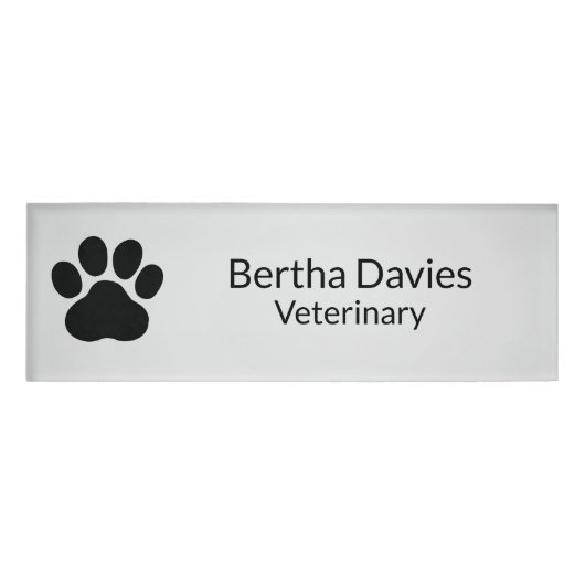 名前パーソナライズされたタグバッジ、名前プレートラベル、バッジ 名札 (正面)