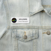 名前パーソナライズされたタグ、磁気名タグ、ロゴ 名札 (インサイチュ)