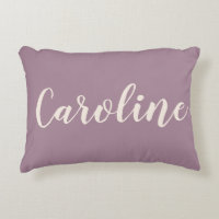 名前パーソナライズされたダスティパープルミニマリストスクリプト