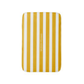 名前パーソナライズされたバスマット バスマット (正面縦)