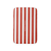 名前パーソナライズされたバスマット バスマット (正面縦)