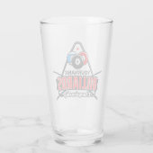 名前パーソナライズされたビリヤード8ボールプールキューラック タンブラーグラス (裏面)