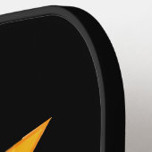 名前パーソナライズされたピックボール選手モノグラム ピックルボールラケット (左詳細)