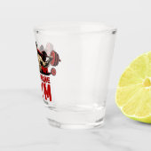 名前パーソナライズされたフィットネスホームジムウェイトリフティング ショットグラス (右)