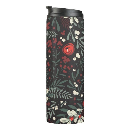 名前パーソナライズされたフローラモダンThermalタンブラー タンブラー (回転右)