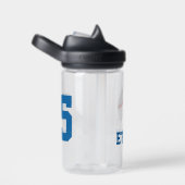 名前パーソナライズされたベースボールジャージー ウォーターボトル (右面)