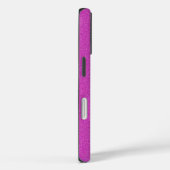 名前パーソナライズされたミニマリストホットピンク Case-Mate iPhoneケース (裏面 / 右)