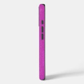 名前パーソナライズされたミニマリストホットピンク Case-Mate iPhoneケース (裏面 / 左)