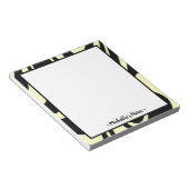 名前パーソナライズされたメモ帳 ノートパッド (アングル)