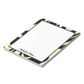 名前パーソナライズされたメモ帳 ノートパッド (回転)