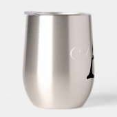 名前パーソナライズされたモノグラム銀金属 (右面)