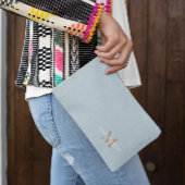 名前パーソナライズされたモノグラム アクセサリーポーチ