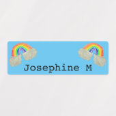 名前パーソナライズされたラベル ラベル (デザイン1)