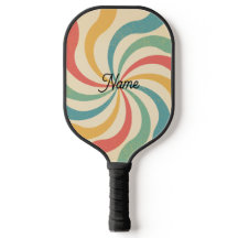 名前パーソナライズされたレトロストライプタイポグラフィ