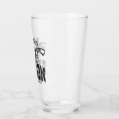 名前パーソナライズされたワイルドウエストガンリボルバーサロン タンブラーグラス (左)