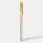 名前パーソナライズされたヴィンテージパステル六角フローラ Case-Mate iPhoneケース (裏面 / 右)