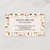 名前パーソナライズされたヴィンテージ名刺 コーリングカード (裏面)