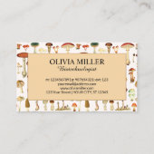 名前パーソナライズされたヴィンテージ名刺 コーリングカード (裏面)