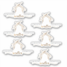 名前パーソナライズされた不動産仲介業者