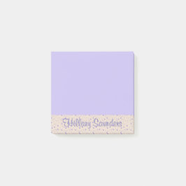 名前パーソナライズされた付きサイドタブ ポストイット