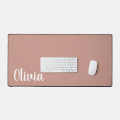 名前パーソナライズされた付きデスクマット | マウスカスタムパッド デスクマット (キーボード&マウス)