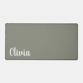 名前パーソナライズされた付きデスクマット | マウスカスタムパッド デスクマット