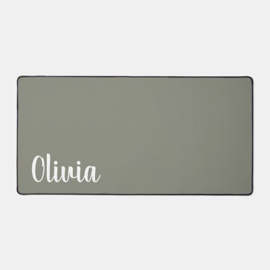 名前パーソナライズされた付きデスクマット | マウスカスタムパッド デスクマット (正面)