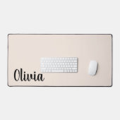 名前パーソナライズされた付きデスクマット | マウスカスタムパッド デスクマット (キーボード&マウス)