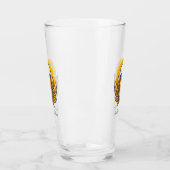 名前パーソナライズされた付きビールグラス タンブラーグラス (左)