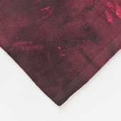 名前パーソナライズされた付き絞り染めブランケット フリースブランケット (角)