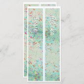 名前パーソナライズされた付き絵を描は2つのブックマーク (正面/裏面)