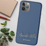 名前パーソナライズされた付き青金ゴールドモノグラモダンム iPhone 11 PROケース<br><div class="desc">名前とネイビパーソナライズされたーブルー金ゴールドモノグラムのモダン電話ケースの紹介 – 個々のスタイルと最適な電話保護をシームレスにブレンドする特注アクセサリー。このモノグラムの電話ケースは、洗練された手書きの筆記体で作られた名前をカスタムするとモノグラムを備え、署名のユニークtouchを提供する。iPhoneとサムスンギャラクシーデバイスの両方と互換性があり、この保護されたの電話ケースは毎日の衣服と涙に対してあなたの電話を守るだけでなく、あなたの毎日のアンサンブルに洗練のtouchを追加すカスタムる。ネイビー数々のブルーと金ゴールドの色合いを取り入れたカラーデザインは、あなたの電話ケースが機能するだけでなく、シックで声明を確実にパーソナライズされた行う。名海軍ブルーパーソナライズされた金ゴールドモノグラムの電話ケースで技術アクセサリーを高めモダン – エレガンスと信頼性の高い保護の完璧な融合パーソナライズされたあなたのモバイルデバイス。</div>