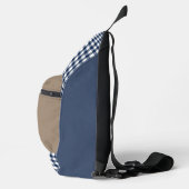 名前パーソナライズされた付き スリングバッグ (右)