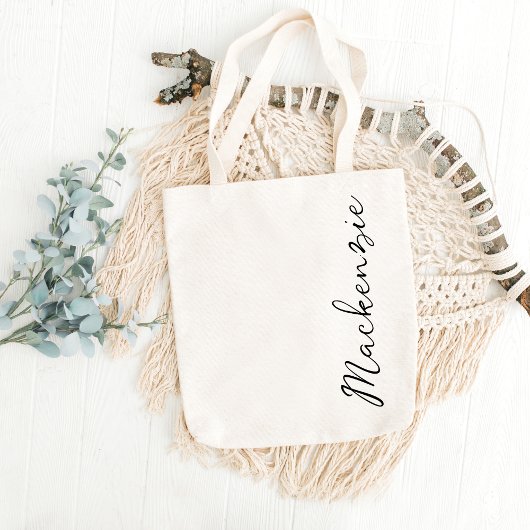 名前パーソナライズされた付けメイドはバチェロレッテを好む トートバッグ
