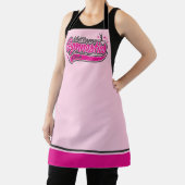 名前パーソナライズされた体操選手スプリット飛翔体操 エプロン (インサイチュ)