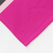 名前パーソナライズされた体操選手スプリット飛翔体操 フリースブランケット (角)