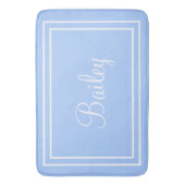 名前パーソナライズされた又はイニシャル風呂マット バスマット (正面縦)