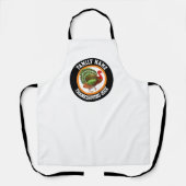 名前パーソナライズされた感謝祭ターキーエプロン エプロン (正面)