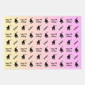 名前パーソナライズされた気持ちスポーツスケートボード ラッピングペーパーシート (正面)