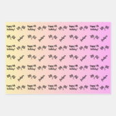 名前パーソナライズされた気持ちスポーツフォーミュラ1レース ラッピングペーパーシート (正面)