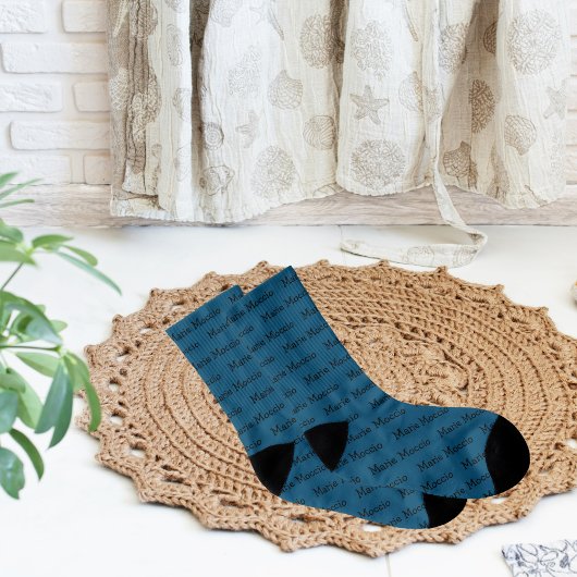 名前パーソナライズされた海青 ソックス