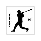 名前パーソナライズされた番号 ラバースタンプ (インプリント)